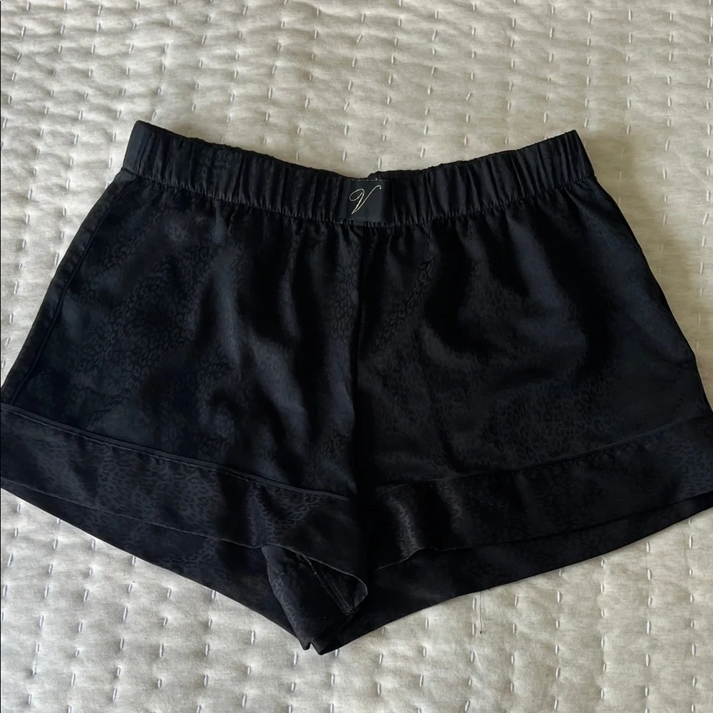 Victoria's Secret Black Satin Pajama Set - Picture 5 of 7